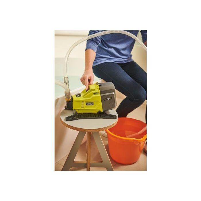 Садовый насос Ryobi R18TP-0, 18В ONE+, 1500л/ч (без АКБ и ЗУ) (5133003934) изображение 2