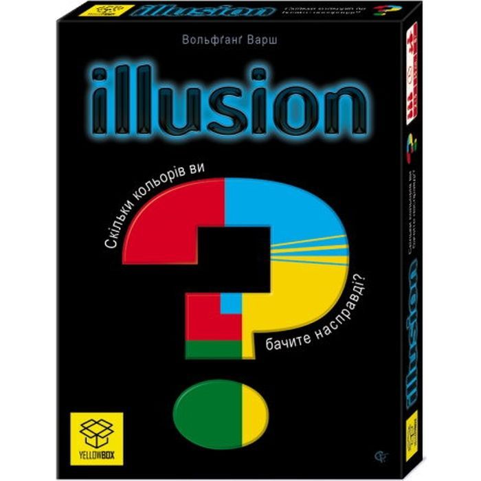 Настольная игра YellowBox Иллюзия (Illusion) украинский (590017-1)