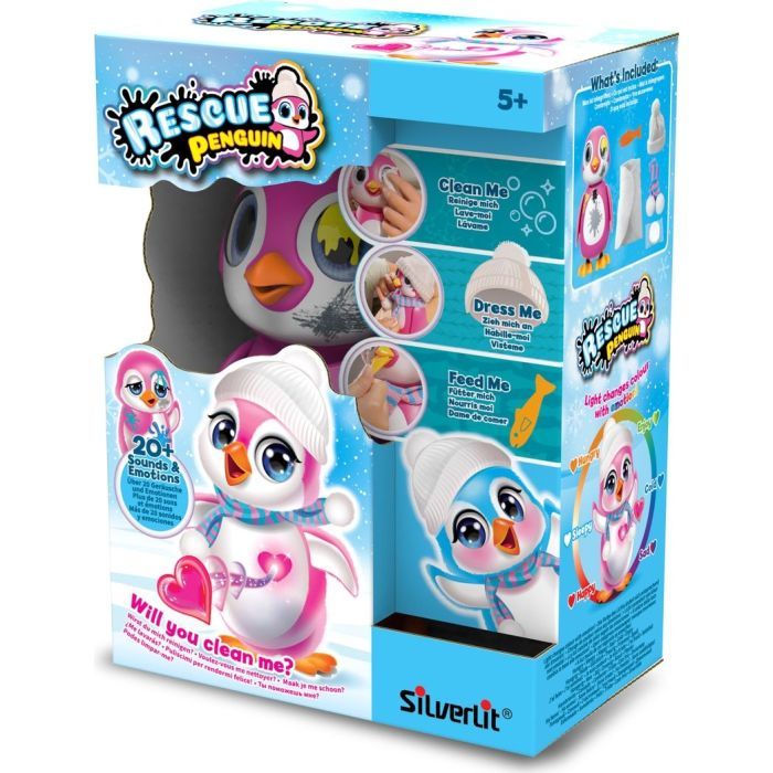 Интерактивная игрушка Silverlit Спаси Пингвина розовая (88651) изображение 6