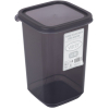 Емкость для сыпучих продуктов Violet House Transparent Black 1.1 л (0298 Transparent Black)
