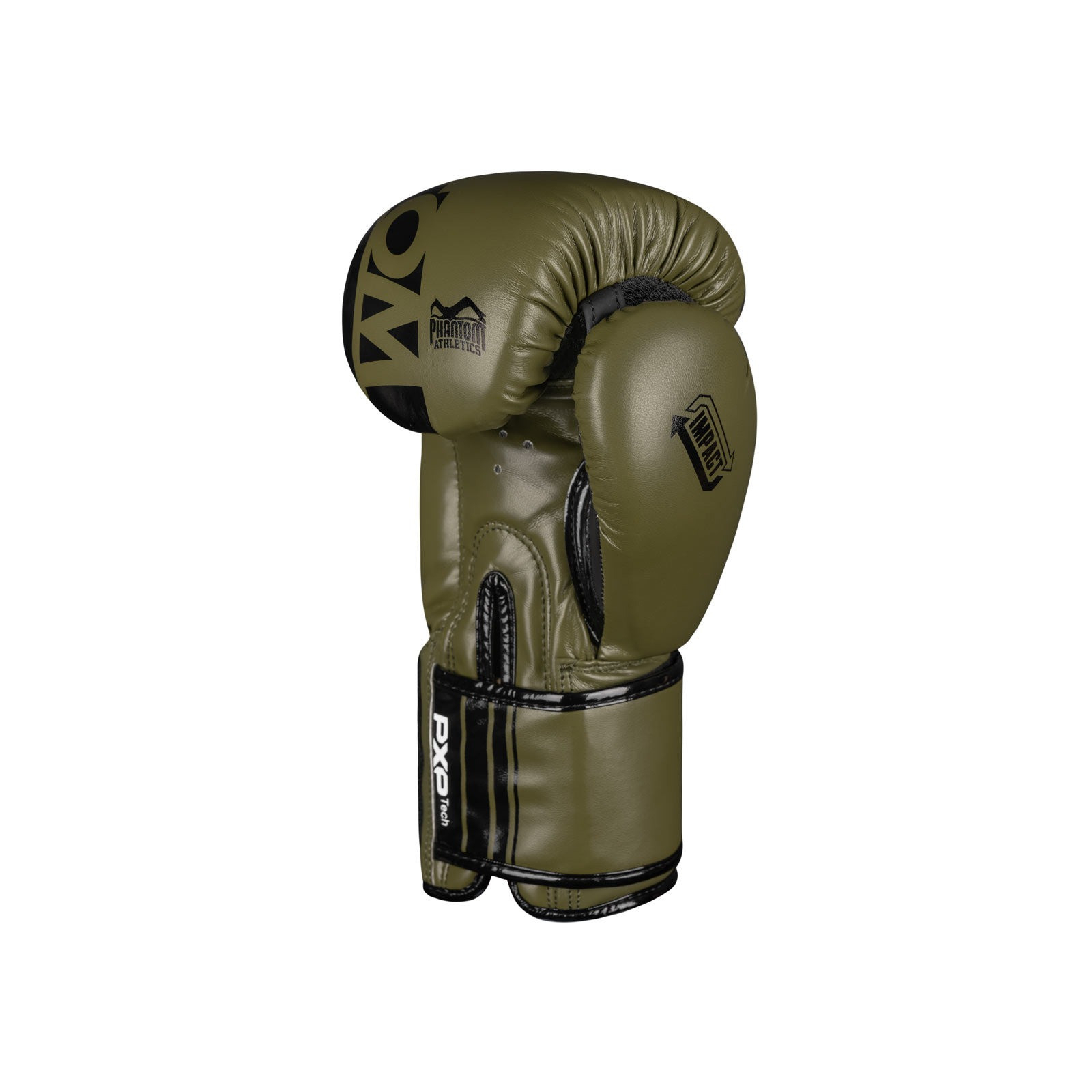 Боксерские перчатки Phantom APEX Army Green 10oz (PHBG2400-10) изображение 3
