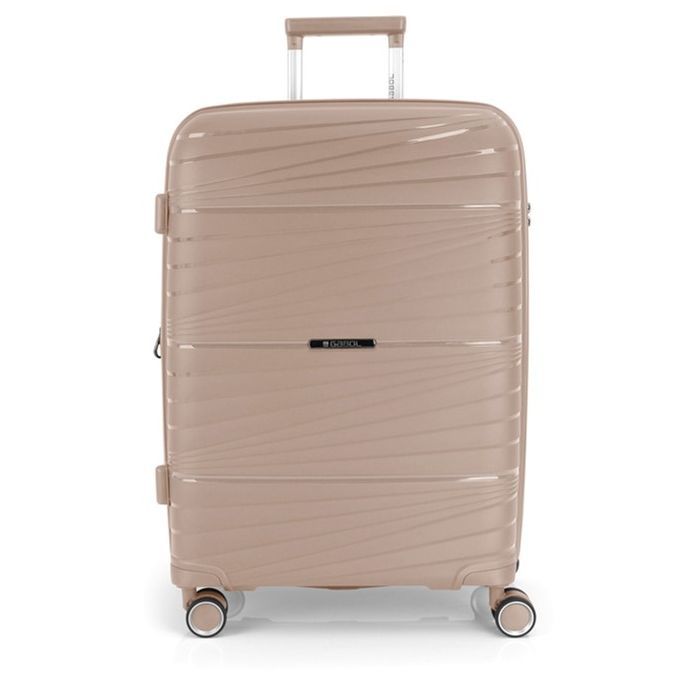 Чемодан Gabol Kiba (L) Beige (122047-006)/(122001-006) (930304)