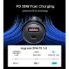 Зарядное устройство Choetech USB-C+USB-A 60W QC3.0/PD/PPS black (TC0014-BK) изображение 6