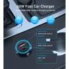 Зарядное устройство Choetech USB-C+USB-A 60W QC3.0/PD/PPS black (TC0014-BK) изображение 9