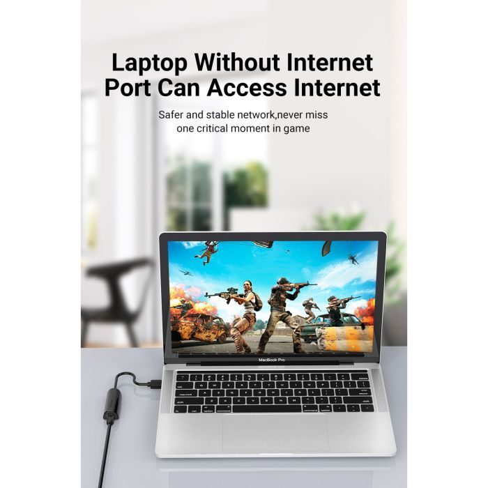 Перехідник USB 2.0 to Ethernet RJ45 100Mb Vention (CEGBB) зображення 5