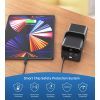 Батарея універсальна Choetech 50000mAh, PD/3.0/65W, QC/3.0/18W, USB-C, 3*USB-A, mirco USB, LED Light (B664-CCBE) зображення 6