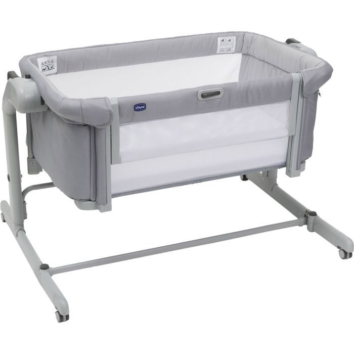 Кроватка Chicco Next2Me Magic Evo light gray (87041.72)