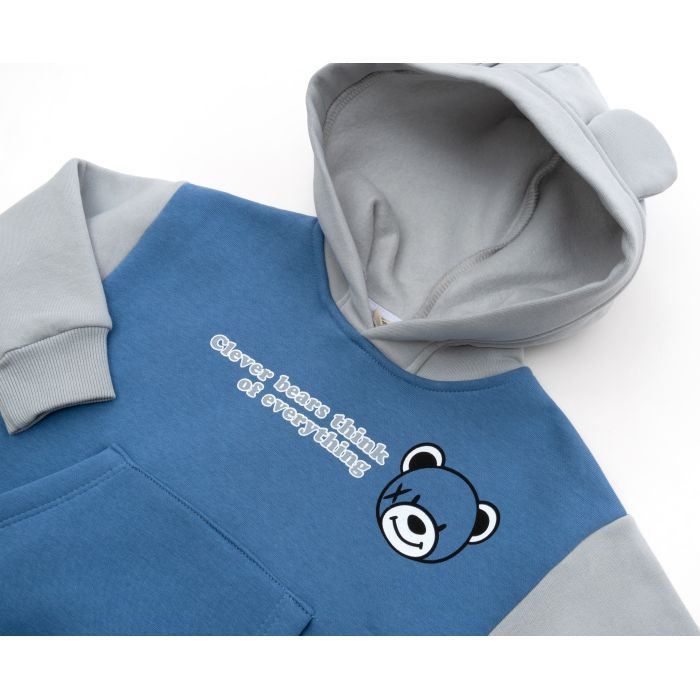 Спортивний костюм дитячий Smile флисовий (8126-92B-blue) зображення 7