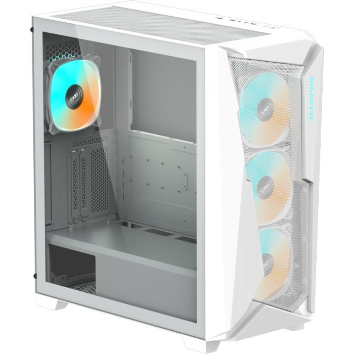 Корпус для ПК GIGABYTE C301 GLASS WHITE V2 изображение 8