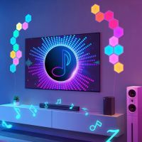 Светильник Govee H6061 Glide Hexa Light Panels 10шт RGB Білий (B6061301) изображение 12
