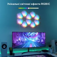 Светильник Govee H6061 Glide Hexa Light Panels 10шт RGB Білий (B6061301) изображение 6