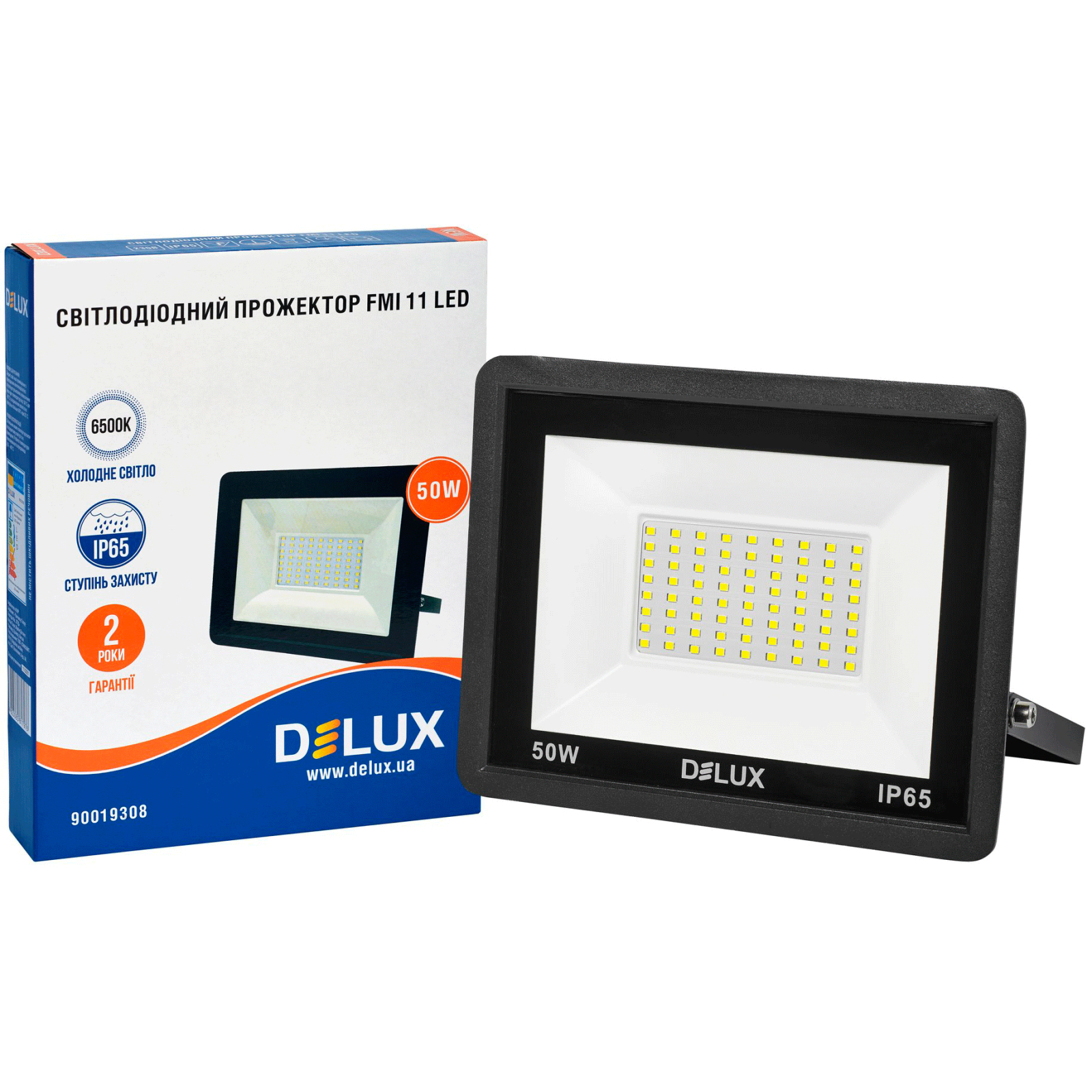 Прожектор Delux FMI 11 50Вт 6500K IP65 (90019308) изображение 3