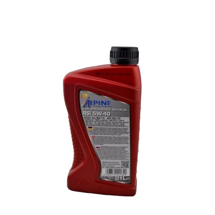 Моторное масло Alpine 5W-40 RSi 1л (1475-1) изображение 2