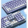 Клавиатура Aula F2088 Pro Mechanical White/Violet + 9 Purple keys KRGD Blue USB UA (6948391234915) изображение 2