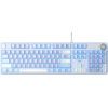 Клавиатура Aula F2088 Pro Mechanical White/Violet + 9 Purple keys KRGD Blue USB UA (6948391234915)