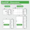 Распределительный щит Schneider Electric Resi9 MP Mini Pragma 8 (1x8), 63A, ip40 (MIP12108) изображение 2