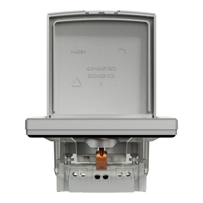 Розетка Schneider Electric ASFORA IP44, антрацит (EPH3100371) изображение 6