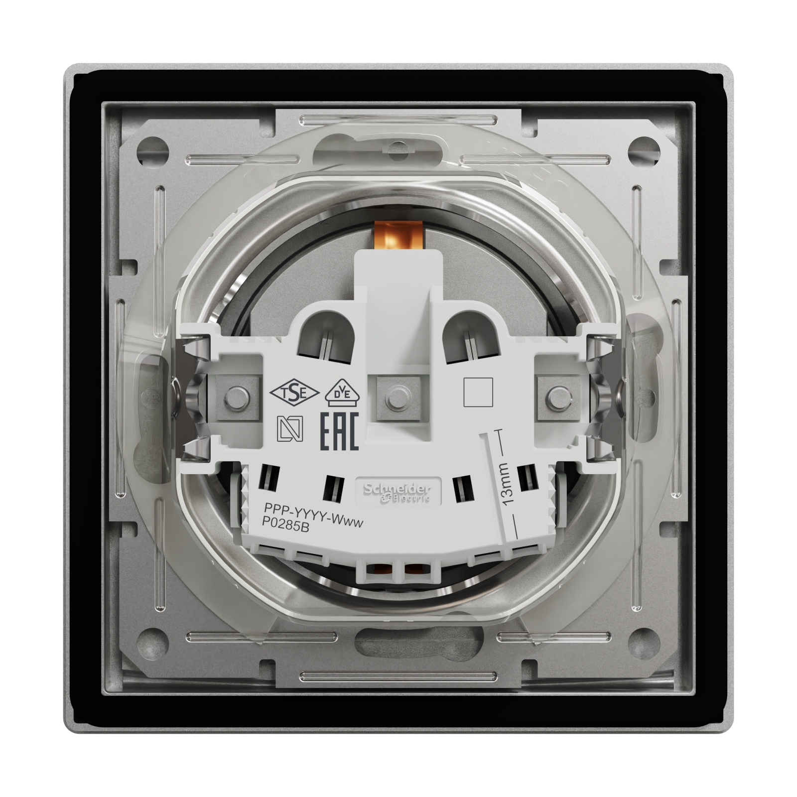Розетка Schneider Electric ASFORA з кришкою IP44, біла (EPH3100321) зображення 8