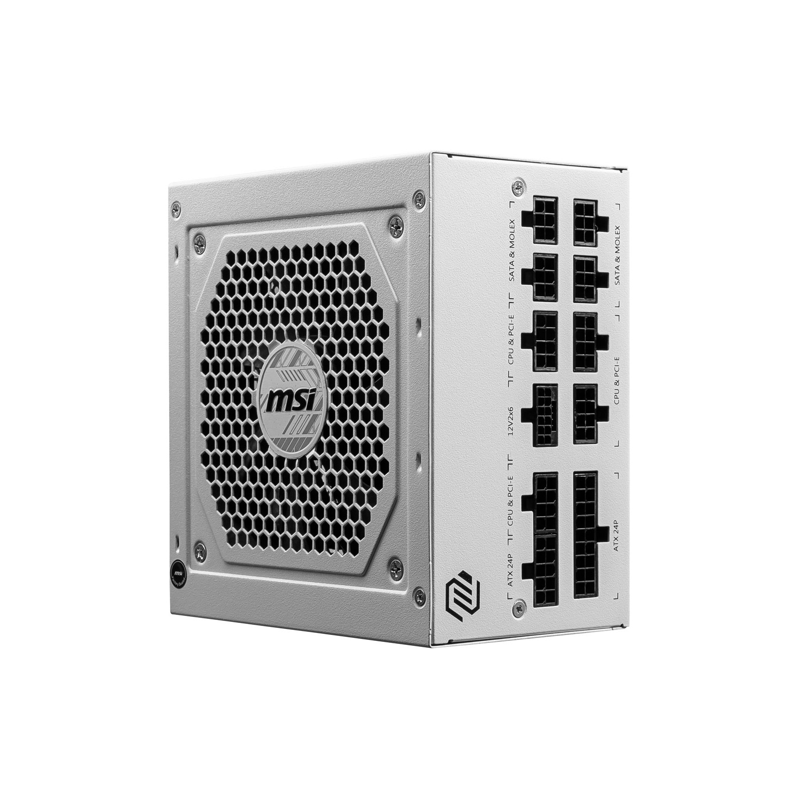 Блок питания MSI 850W (MAG A850GL PCIE5 WHITE) изображение 9