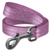 Поводок для собак WAUDOG Re-cotton светоотражающий M Ш 20 мм Д 300 см фиолетовый (03109)