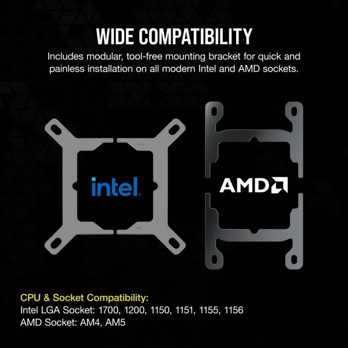 Система жидкостного охлаждения Corsair iCUE Link H150i RGB (CW-9061006-WW) изображение 12