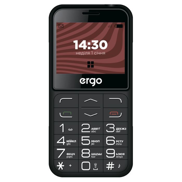 Мобильный телефон Ergo R231 Black изображение 2