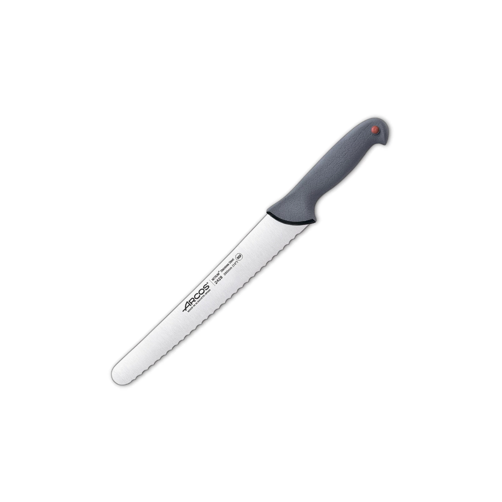 Кухонный нож Arcos Сolour-prof для випічки 250 мм (242800)