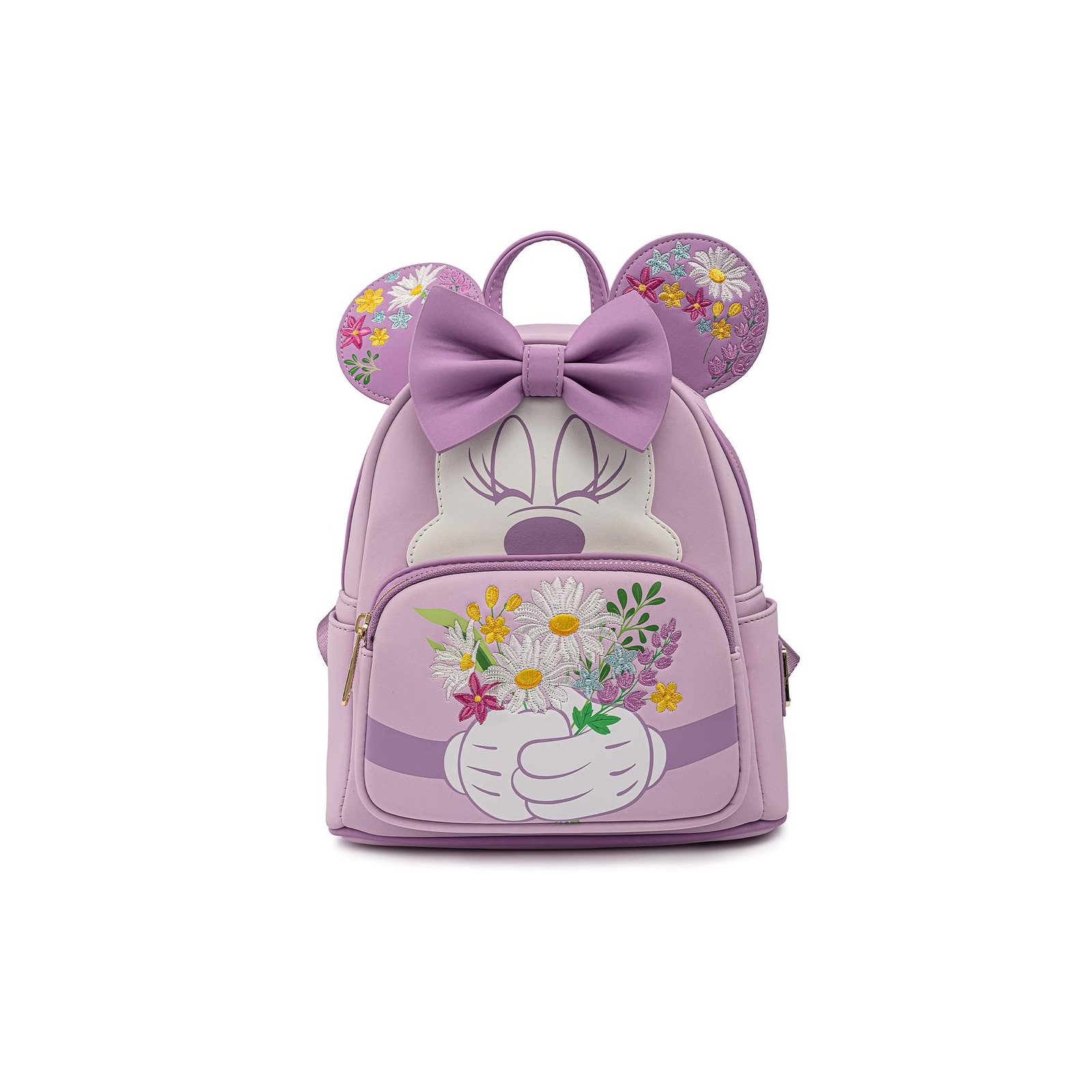 Рюкзак шкільний Loungefly Disney - Minnie Mouse Holding Flowers Mini Backpack (WDBK1763) зображення 4