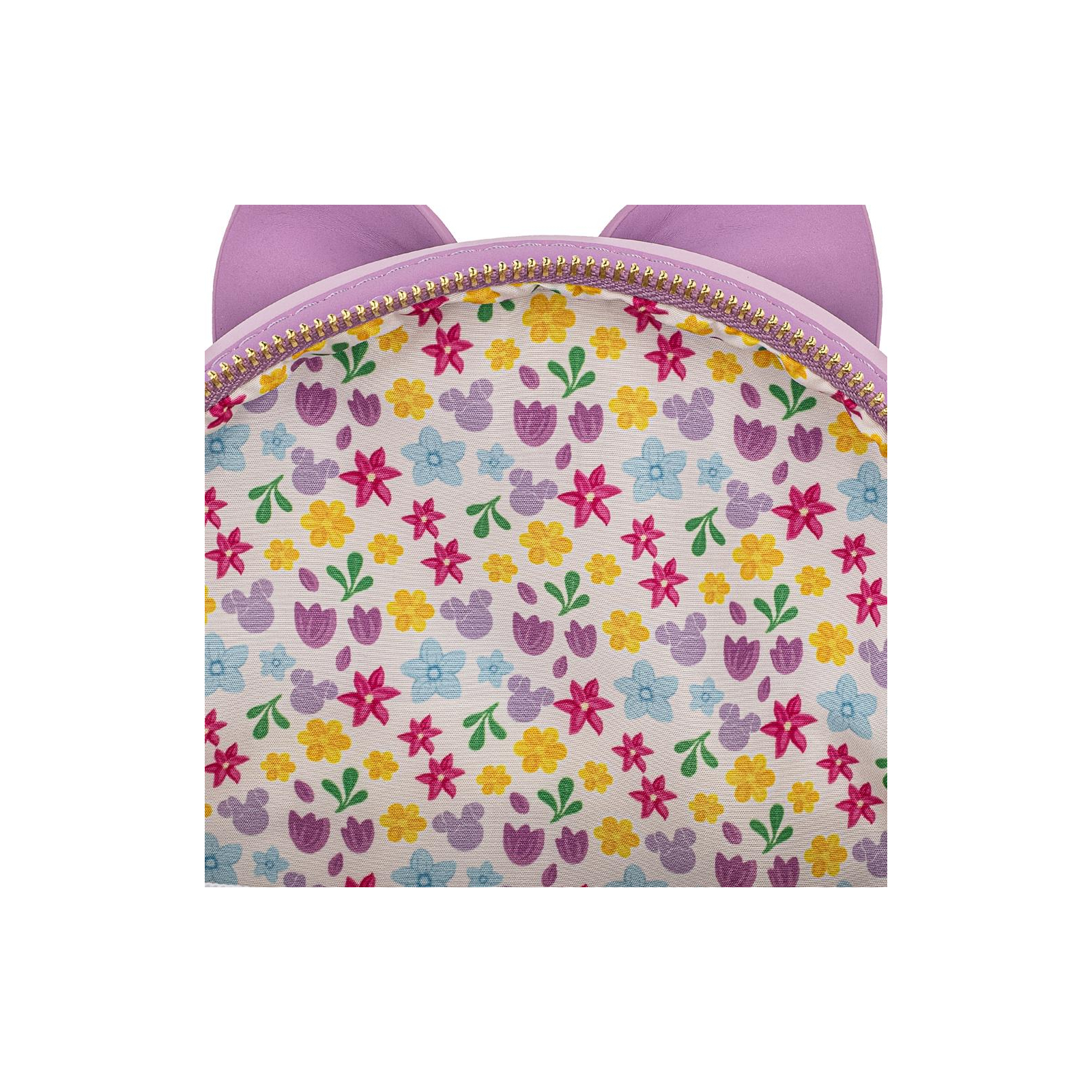 Рюкзак школьный Loungefly Disney - Minnie Mouse Holding Flowers Mini Backpack (WDBK1763) изображение 5