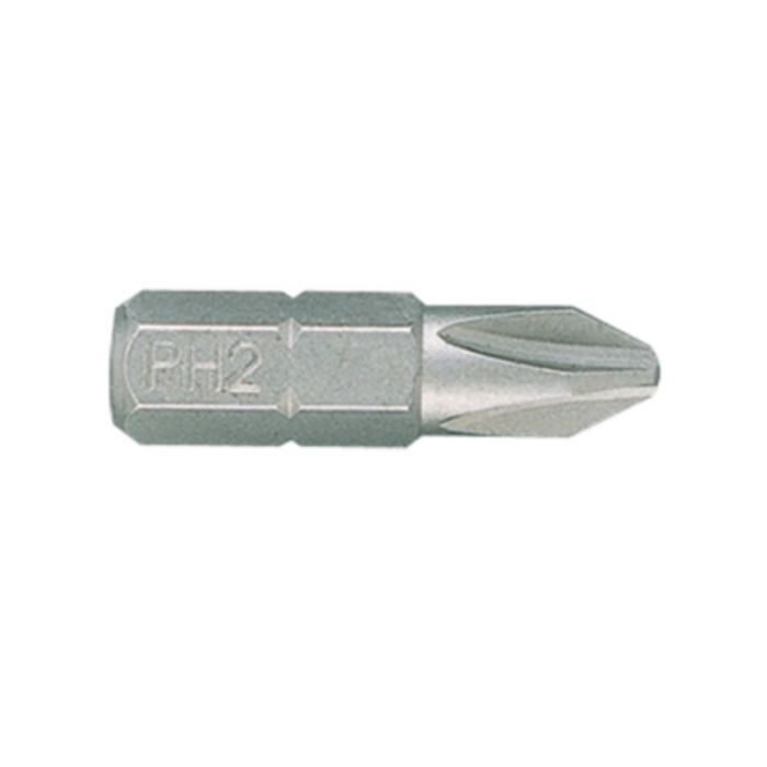 Бита для шуруповерта KING TONY PH2 Phillips 1/4" 1 25 мм (102501P)