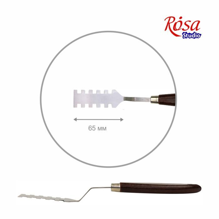 Мастихін Rosa Studio ArtWork №8 прямокутний, довжина 6,5см (6926586613738)