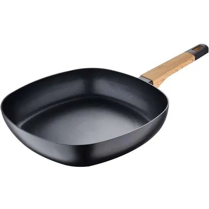 Сковорода Bergner Гриль Earth Black 28 см (BG-34625-BK)