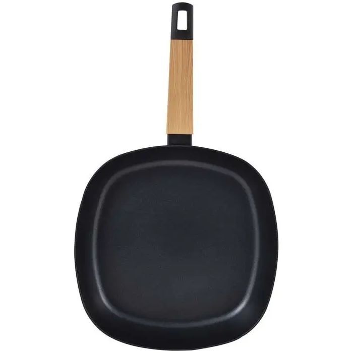 Сковорода Bergner Гриль Earth Black 28 см (BG-34625-BK) изображение 2