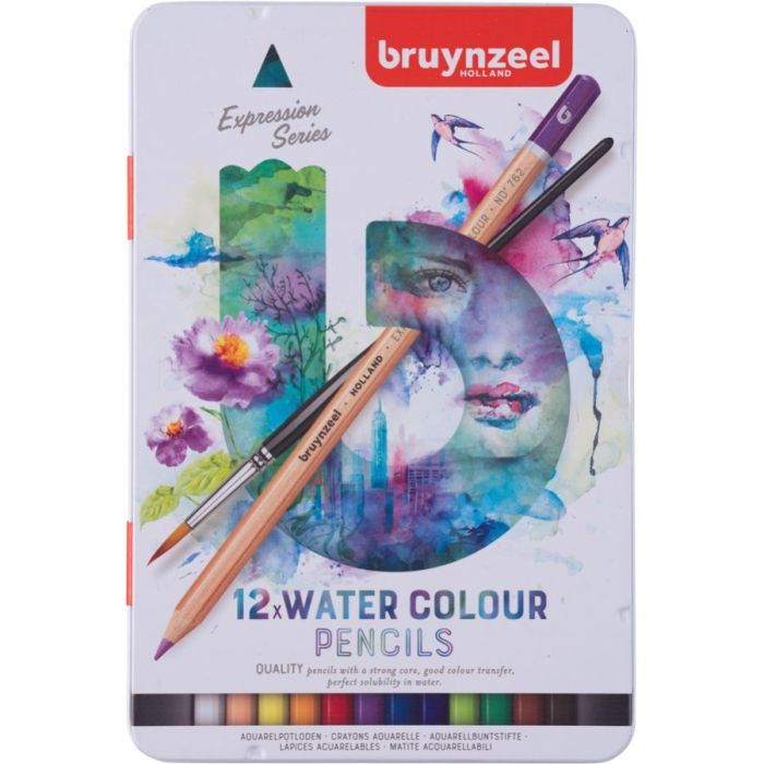 Карандаши цветные Bruynzeel EXPRESSION, акварельные 24 цветов (8712079424978)