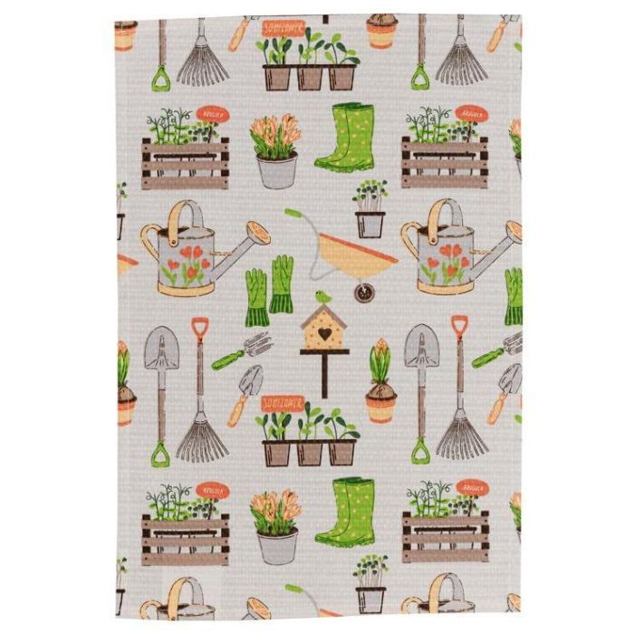 Рушник Прованс вафельний Садочок 34х50 см (4823093452589)