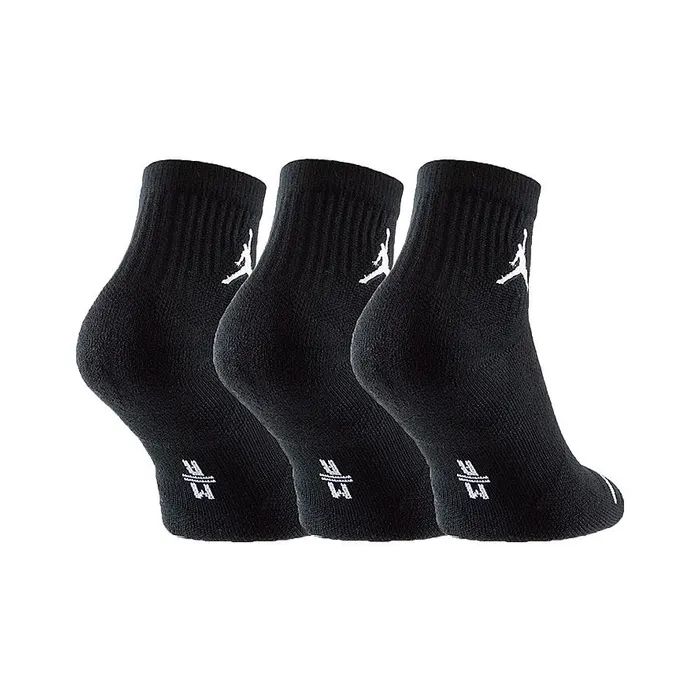 Шкарпетки Nike U Jordan Everyday Max ANKL 3PR SX5544-010 34-38 3 пари Чорні (666003466689) зображення 2