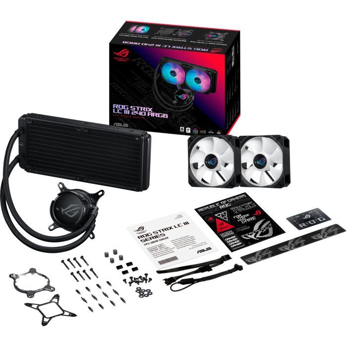 Система рідинного охолодження ASUS ROG Strix LC III 240 ARGB (90RC00S1-M0UAY0) зображення 7