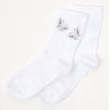 Носки детские UCS Socks с бабочками (M0C0102-0908-9G-white) изображение 2