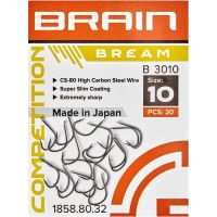 Крючок Brain Bream B3010 4 (20 шт/уп) (1858.54.19) изображение 2