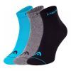 Носки Head Quarter 3P Unisex 761011001-010 3 пари Блакитний/Сірий/Чорний 35-38 (8720245510035)