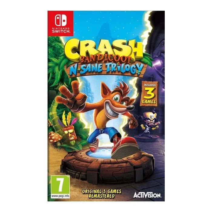 Гра Nintendo CRASH BANDICOOT N. SANE TRILOGY, картридж (1067544)