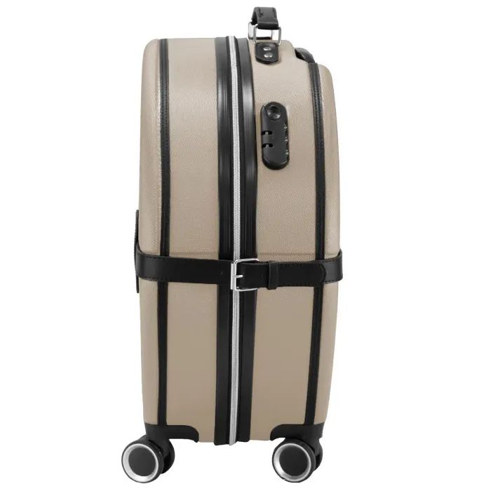 Валіза Semi Line 20" (S) Champagne/Black (T5674-2) (DAS302682) зображення 3