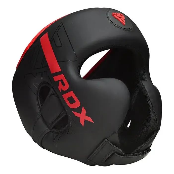 Боксерский шлем RDX F6 KARA Matte White XL (HGR-F6MW-XL) изображение 3