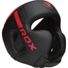 Боксерский шлем RDX F6 KARA Matte Red XL (HGR-F6MR-XL) изображение 3