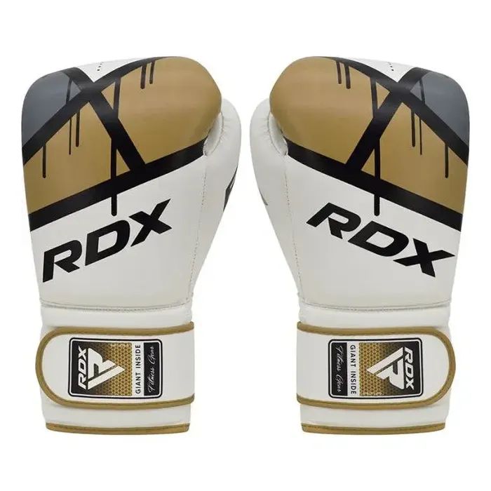 Боксерские перчатки RDX F7 Ego Golden 10 унцій (BGR-F7GL-10oz) изображение 2