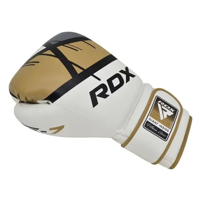 Боксерские перчатки RDX F7 Ego Golden 10 унцій (BGR-F7GL-10oz) изображение 3