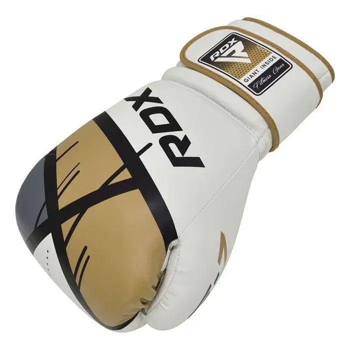Боксерские перчатки RDX F7 Ego Golden 10 унцій (BGR-F7GL-10oz) изображение 4