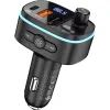 FM модулятор HOCO E62, Black, Box зображення 3