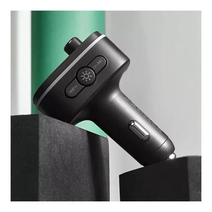 FM модулятор HOCO E62, Black, Box зображення 8