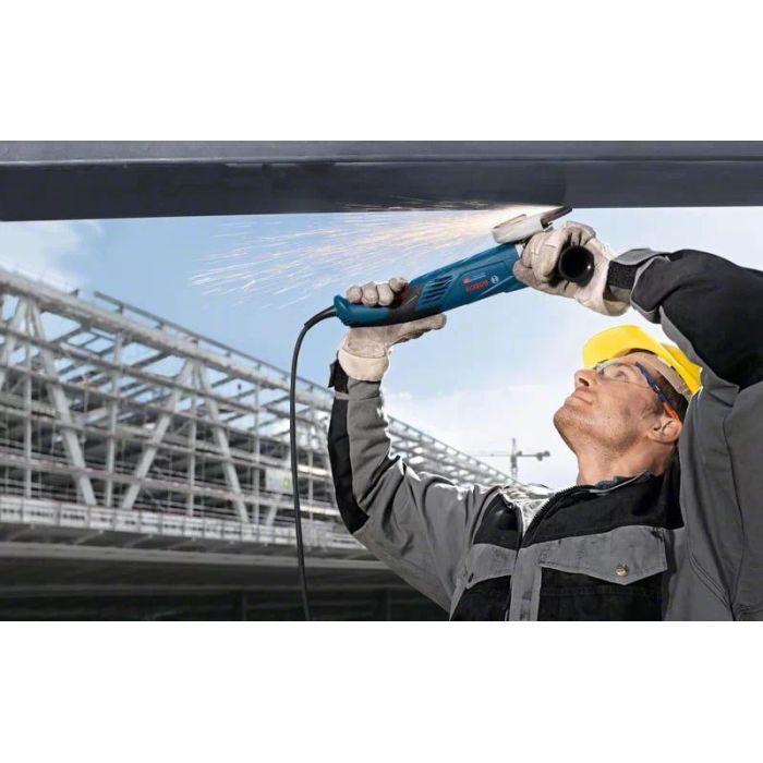 Шлифовальная машина Bosch GWS 18-125 SL 125мм, 1800Вт, 12000об/мин, 2.5кг (0.601.7A3.200) изображение 3